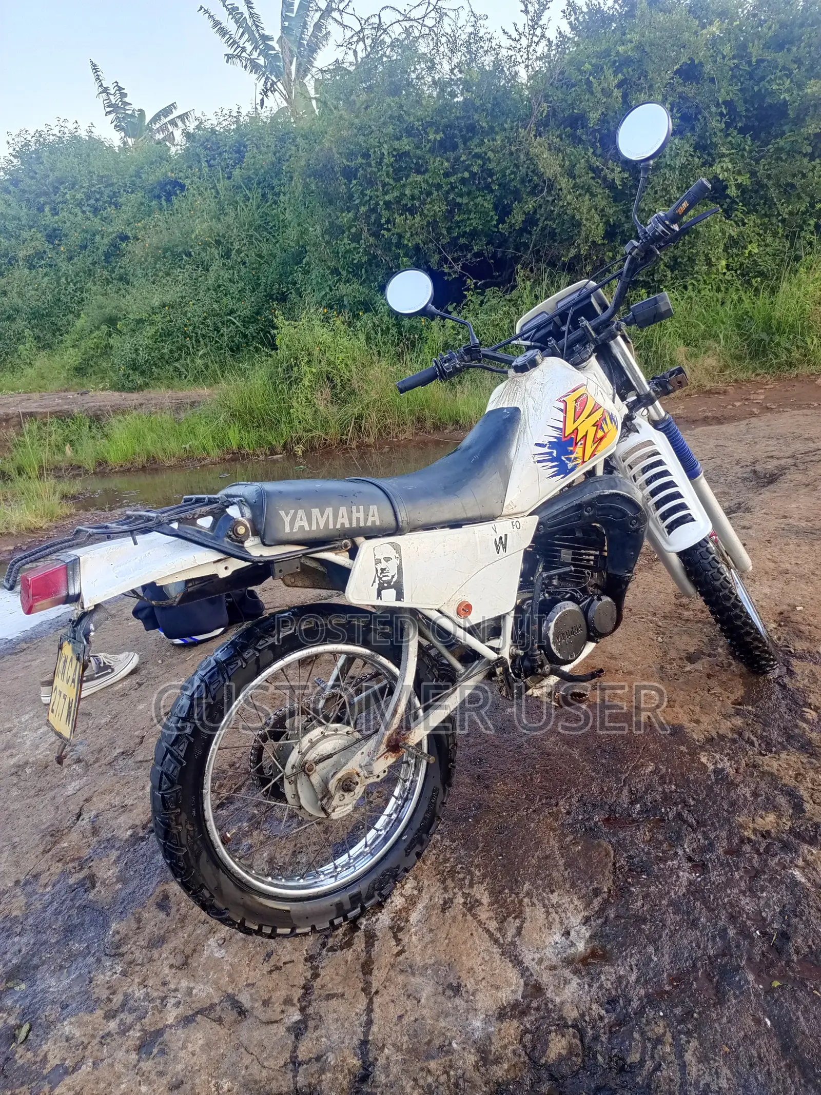 Yamaha DT125 2002 White