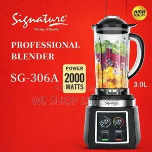 Heavy Duty Signature Commercial Blender 2000w, 3ltr.