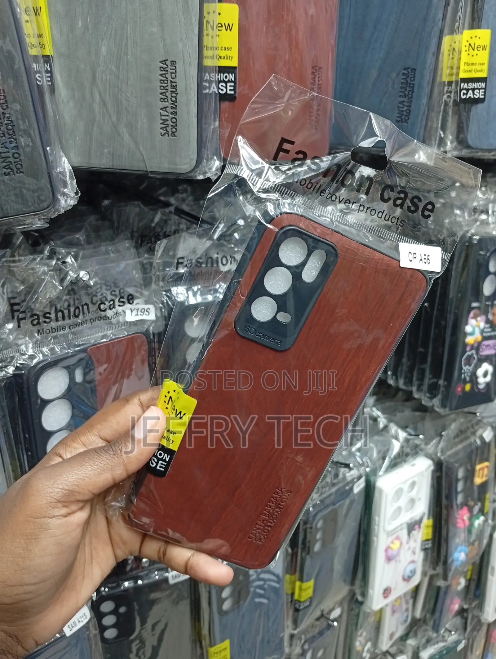 Vivo Y19s Wood-Grain Texture Cover