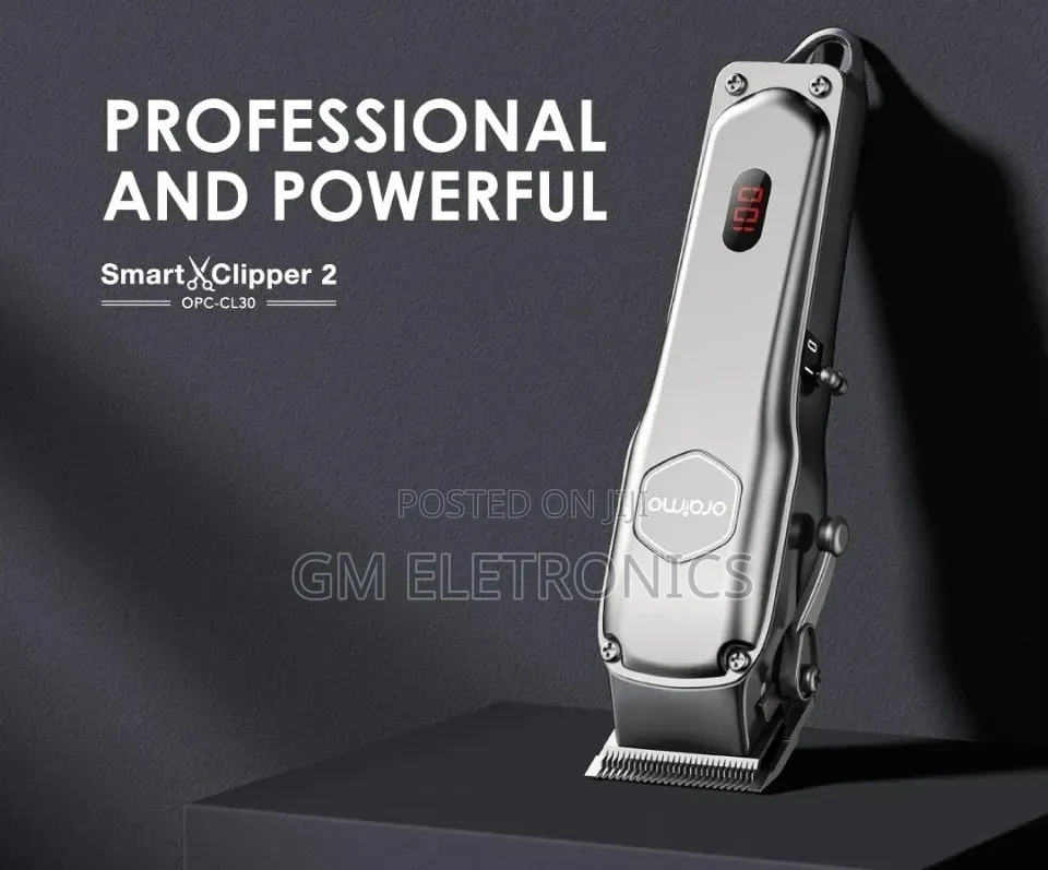 Original Cordless Rechargeble Hair Clipper 2 With Led Display.