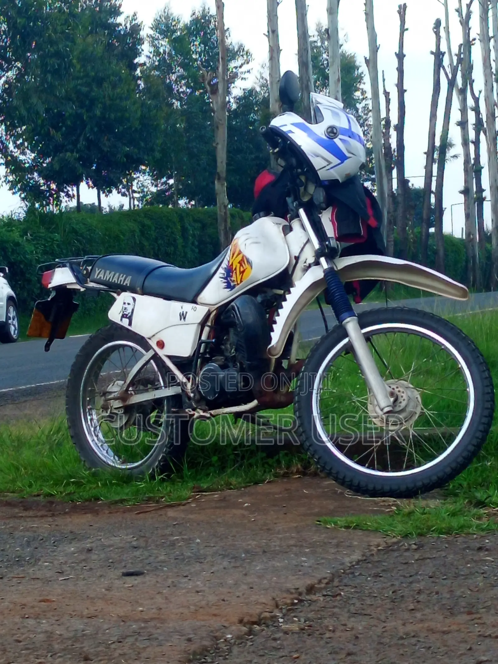 Yamaha DT125 2002 White