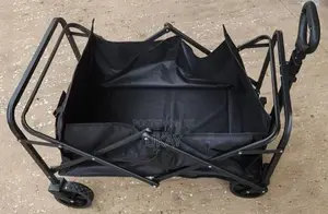 Foldable Shopping Cart, Heavy Duty Collapsible Trolley