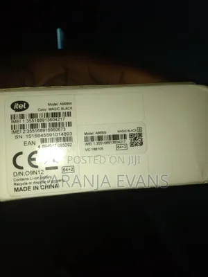 Itel A06 64 GB Black