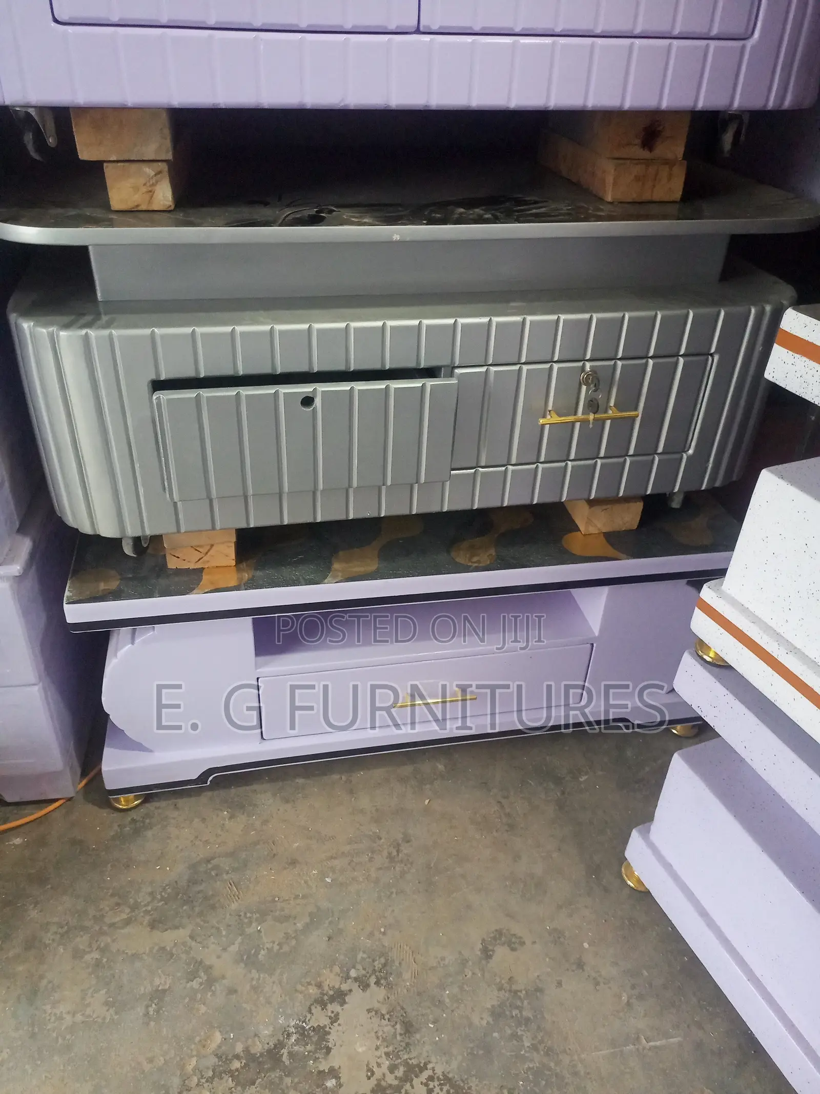 Grey Tv Stand