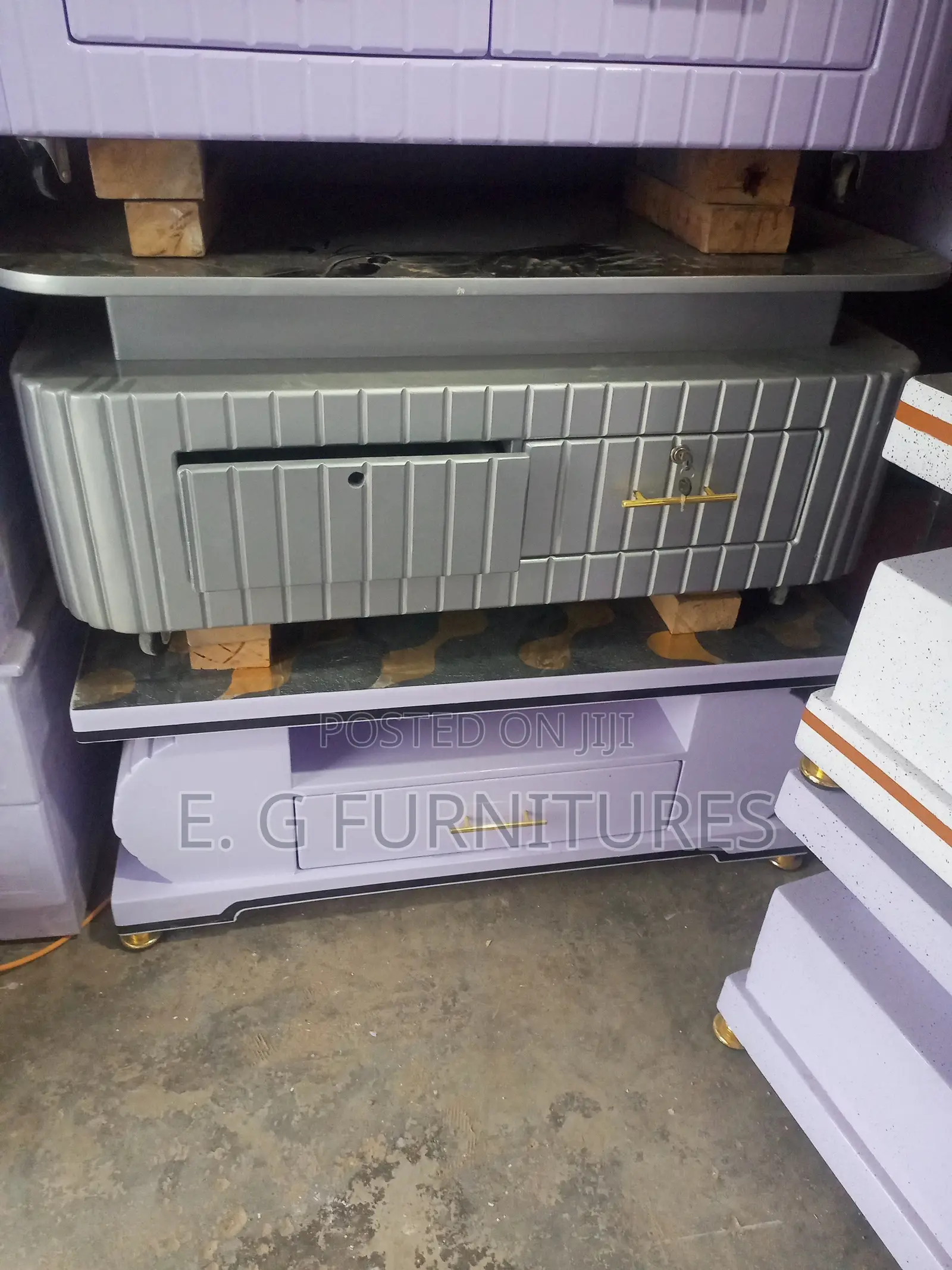 Grey Tv Stand