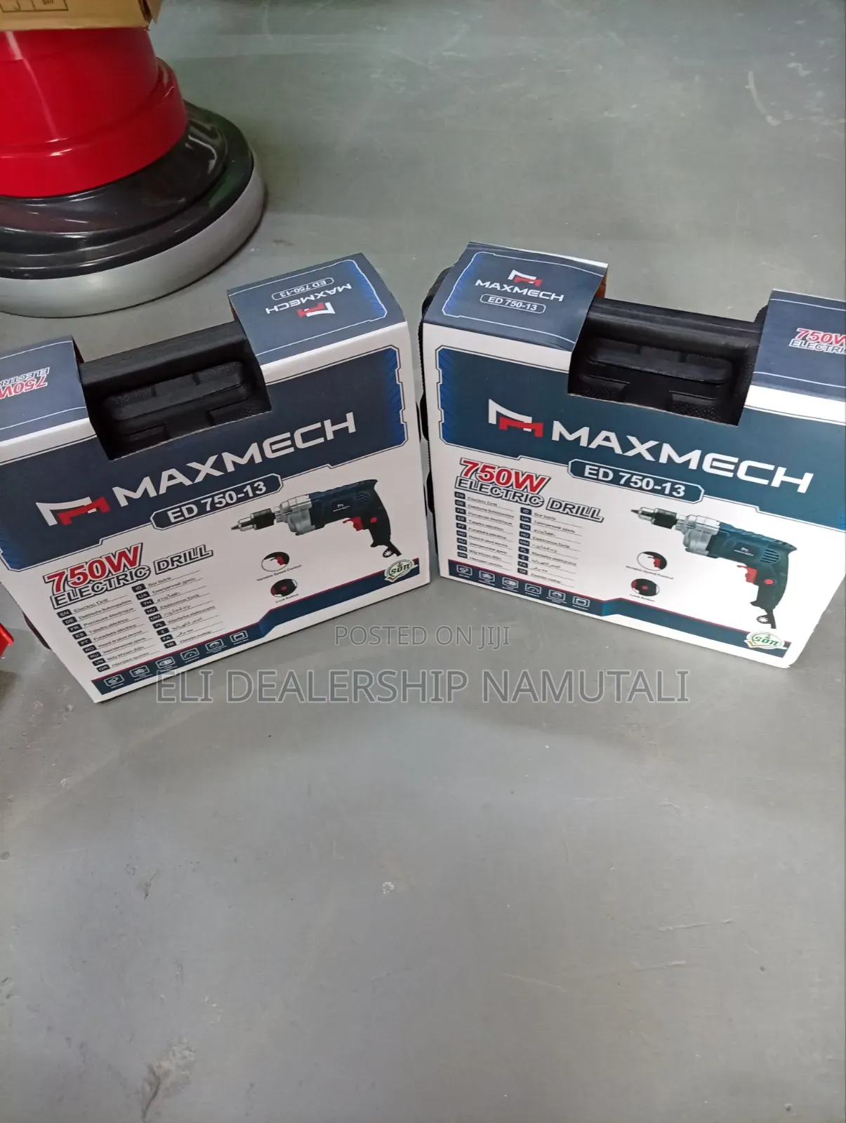 750w Maxmech Drill Machine With Variable Speed Control Lock Button