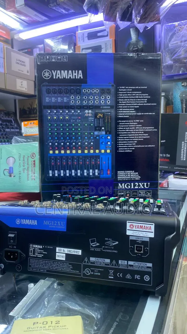 New Yamaha Mg12xu Plain Mixer
