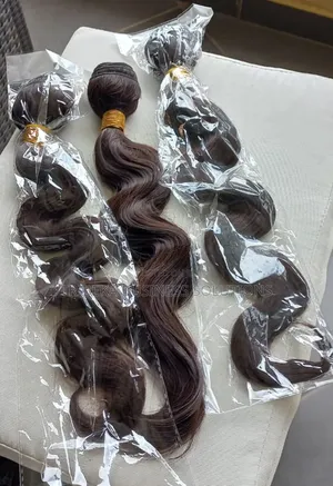 Brand New Chocolate Brown 18" Human Hair Bundles