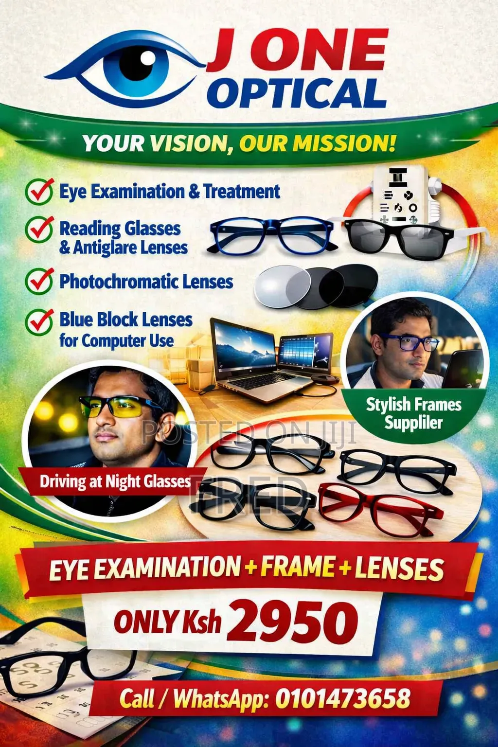 J One Optical Products