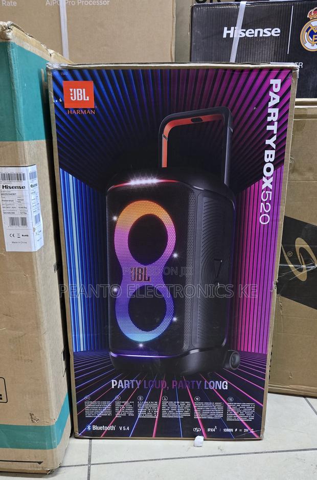 JBL Partybox 520 Portable Battery-Powered Party Speaker 400w - main view