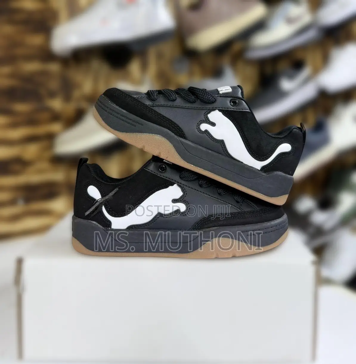 Thick Gum Rubber Outsole Puma Unisex Sneakers 37-45