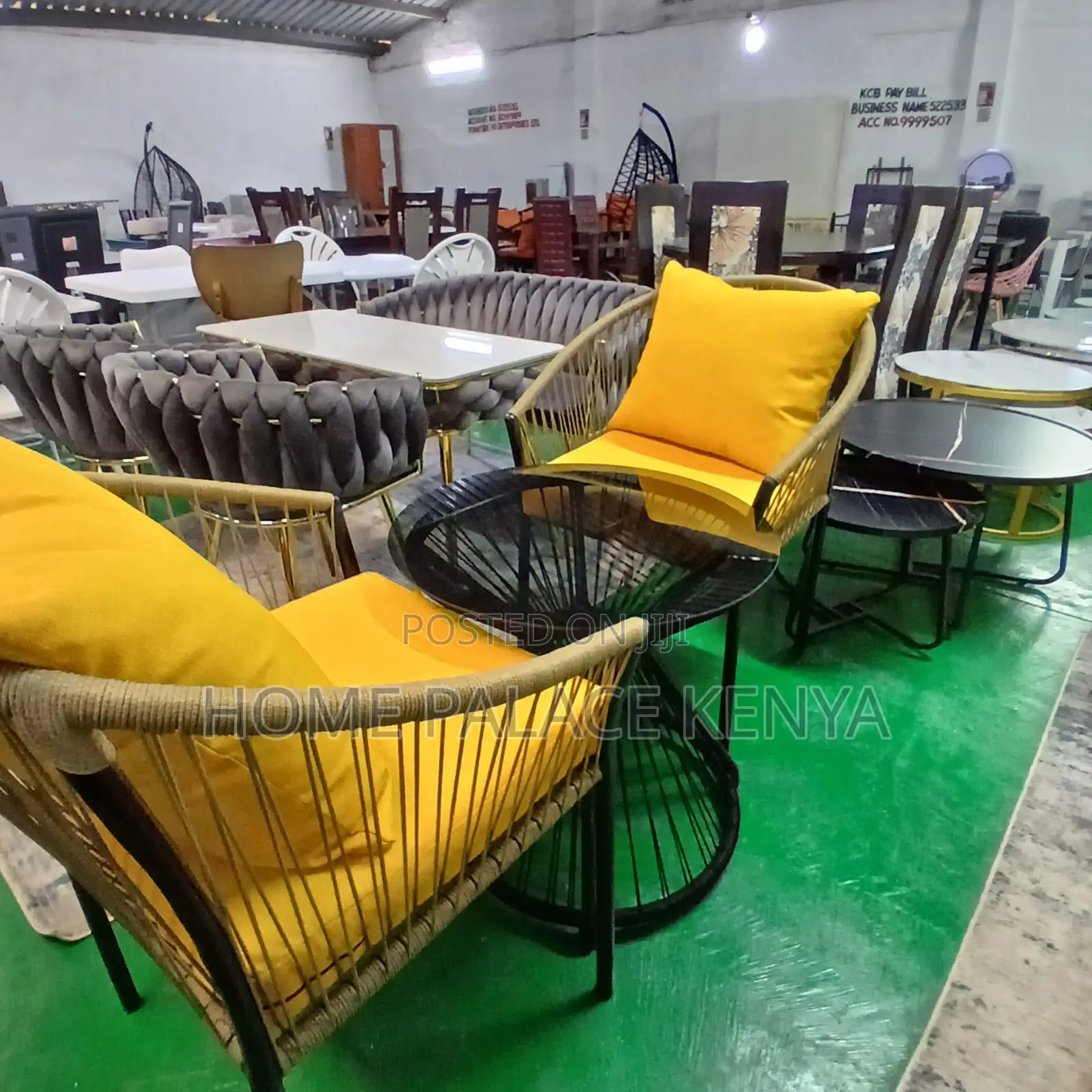 Balcony Set: 3 Piece Wicker Cushioned Lounge Set