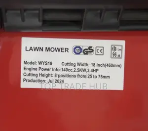 Briggs Stratton Wys18 Petrol Lawn Mower 140cc 18 Inch 3.4hp