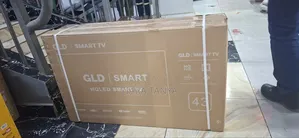 GLD 43 Inch Frameless Smart Qled Television, Full Hd Display, Android