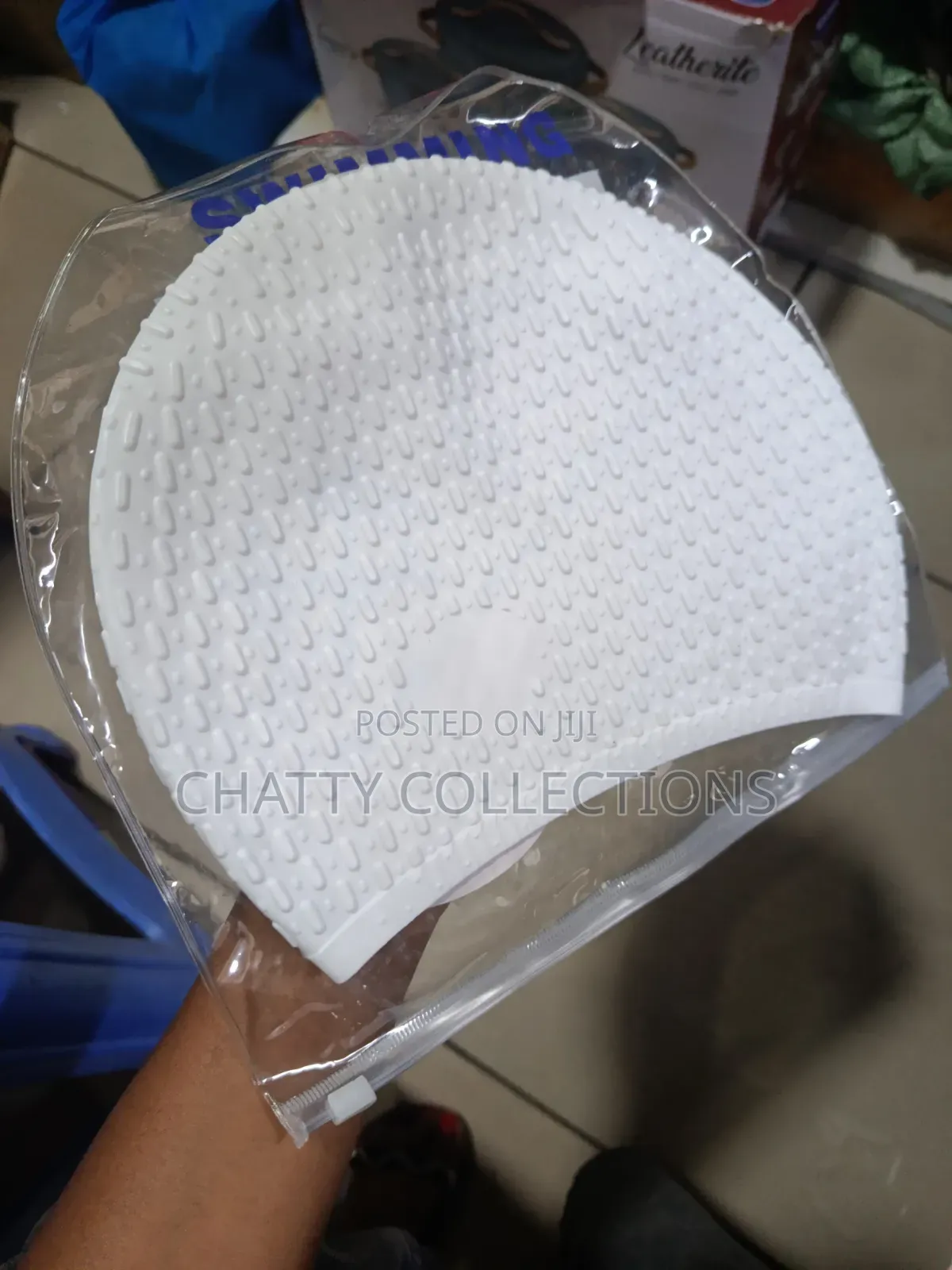 Adult Big Size White Silicone Swimming Ap