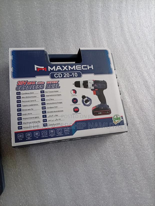 Best 20v Cordless Drill for Wood, Metal Diy Projects – Maxmech - thumbnail 2