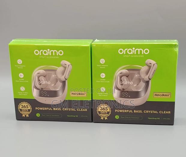 Oraimo Opensnap N2 Quick Charging Deep Bass Open Earbuds