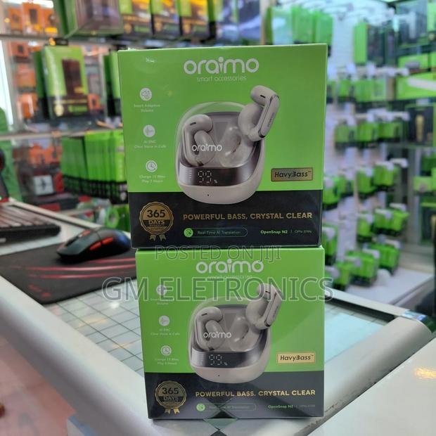 Oraimo Opensnap N2 Quick Charging Deep Bass Open Earbuds - thumbnail 2