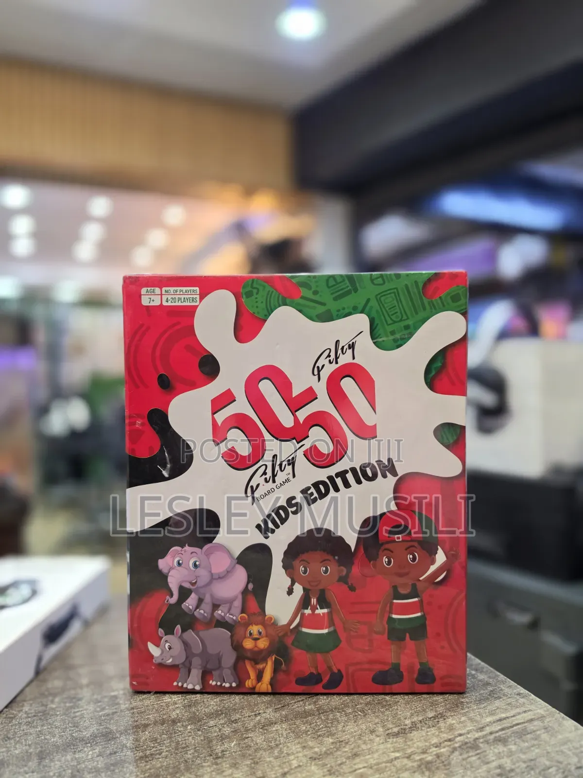 Kenya at 50 Board Game Kids Edition