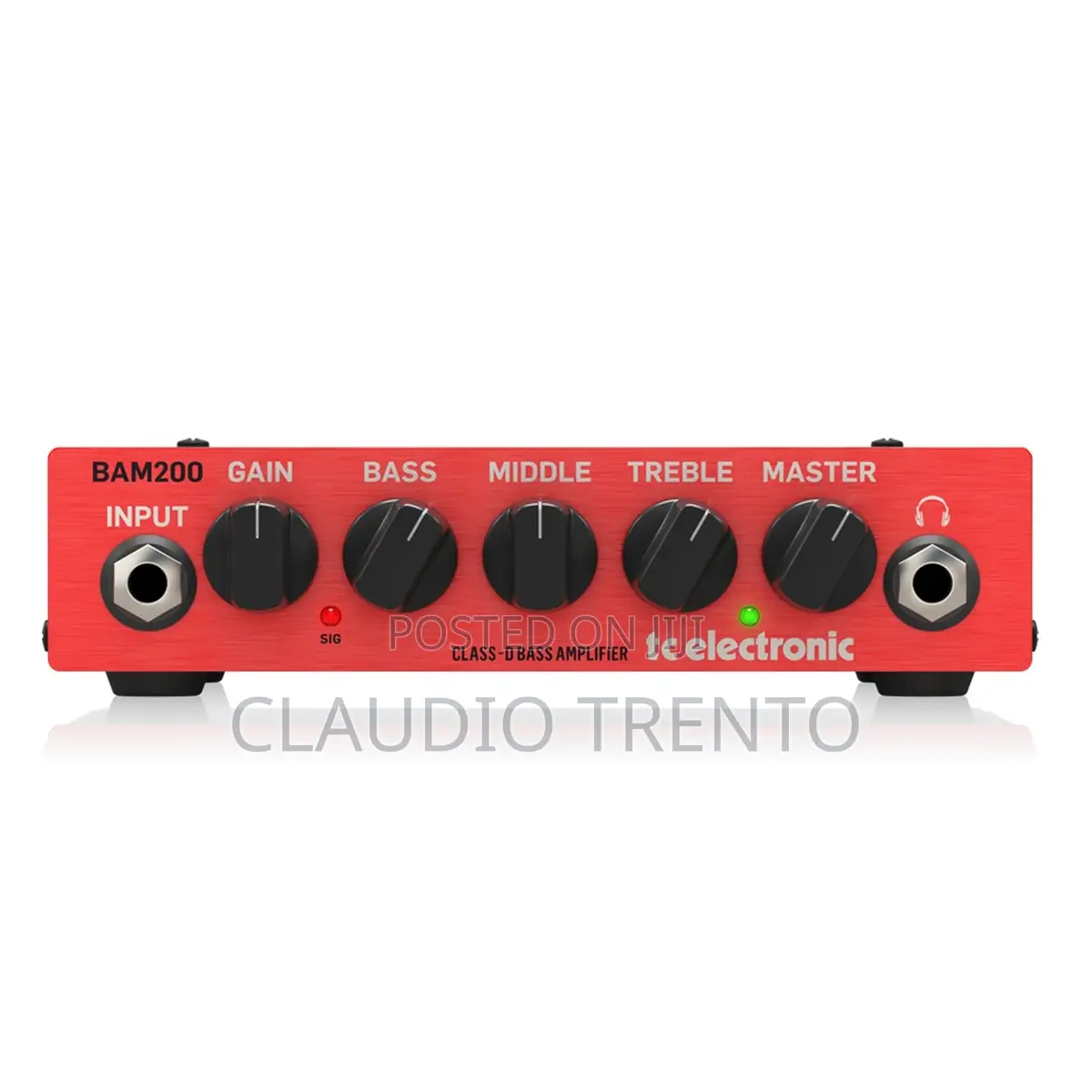 Bass Guitar Amplifier Tc Electronic Bam 200