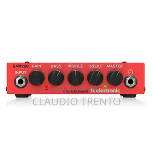 Bass Guitar Amplifier Tc Electronic Bam 200