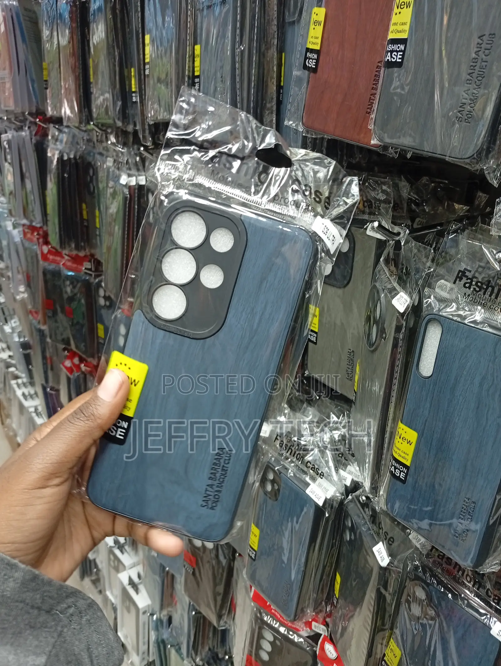 Itel S26 Ultra Brushed-Leather Textured Finish Cover