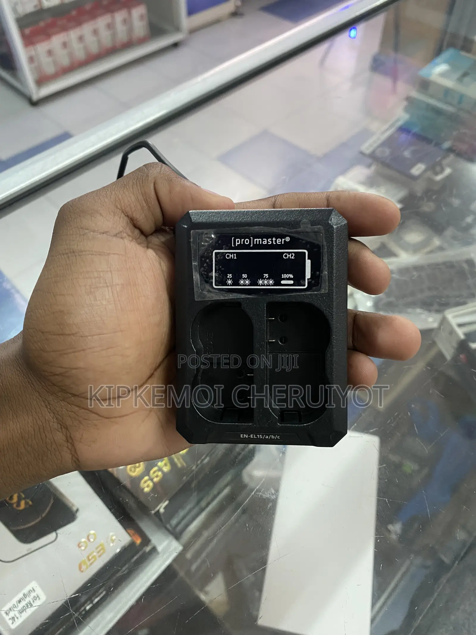 Promaster Dual Battery Charger for Nikon en-El15 Series Batteries.