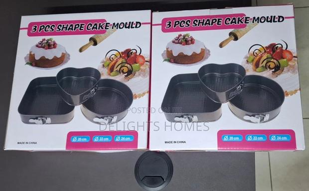 Nonstick Mixed Shape 3pcs Cake Mould_rid