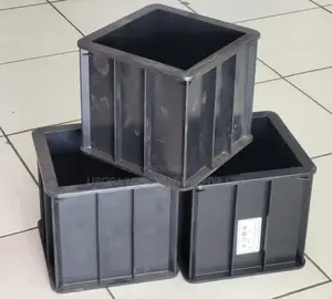 Plastic Concrete Testing Cube Moulds 15cm