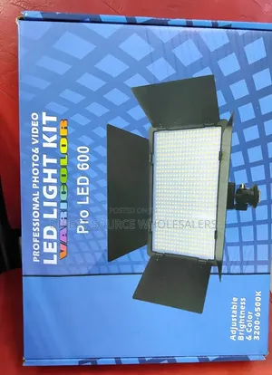 Pro Led 600 Studio Video Light – Professional Photography Light