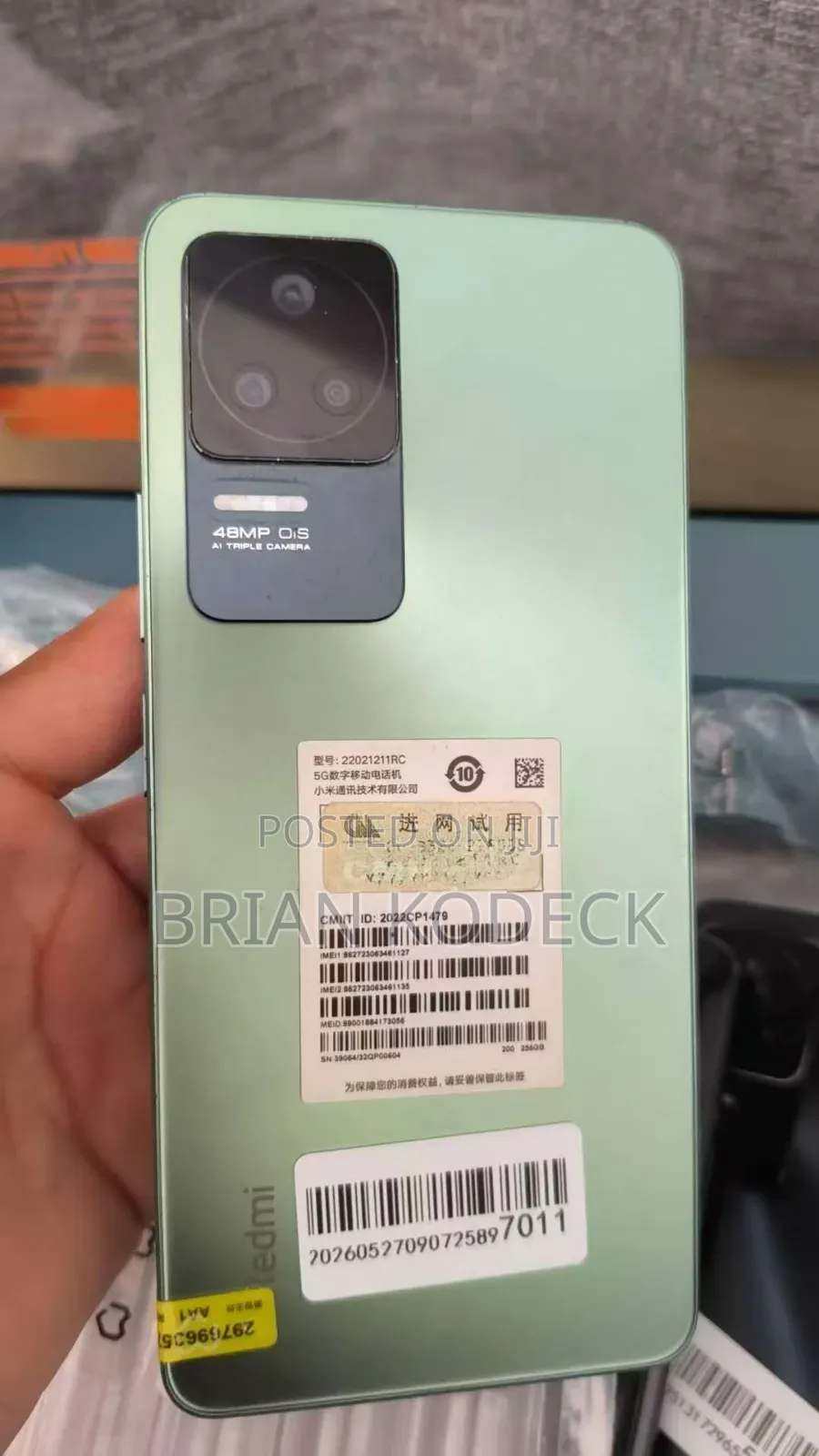 New Xiaomi Redmi K40 Pro 256 GB Blue