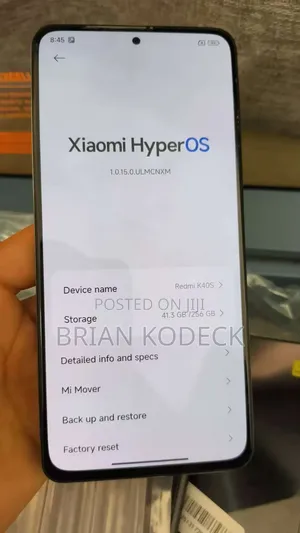 New Xiaomi Redmi K40 Pro 256 GB Blue