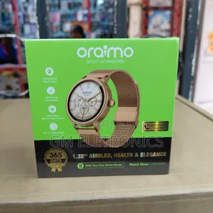 Oraimo Watch Muse (Osw-831n) Amoled Smartwatch-Ip68 Water Resistance