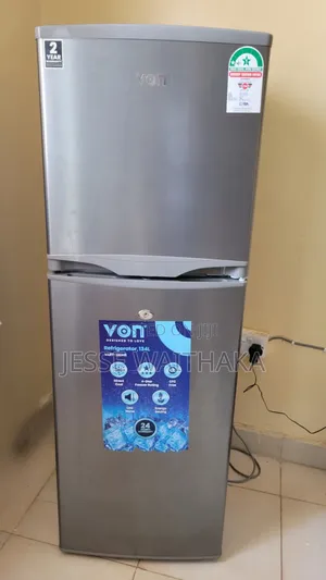Von Vart-22dhs 134l Double Door Fridge – Excellent Condition