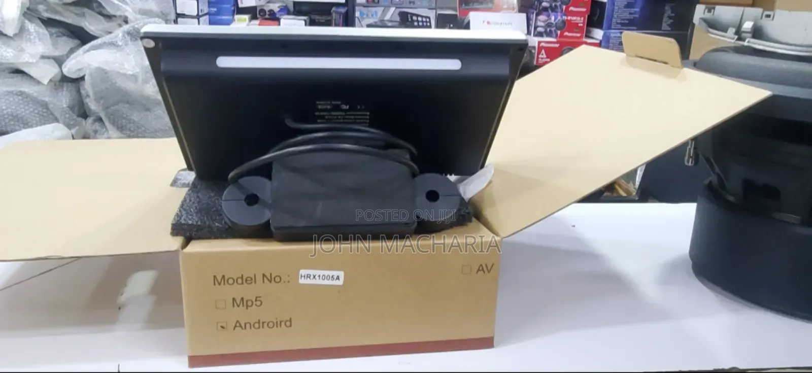 Android Car Headrest Monitor Play Screen 12 Inches