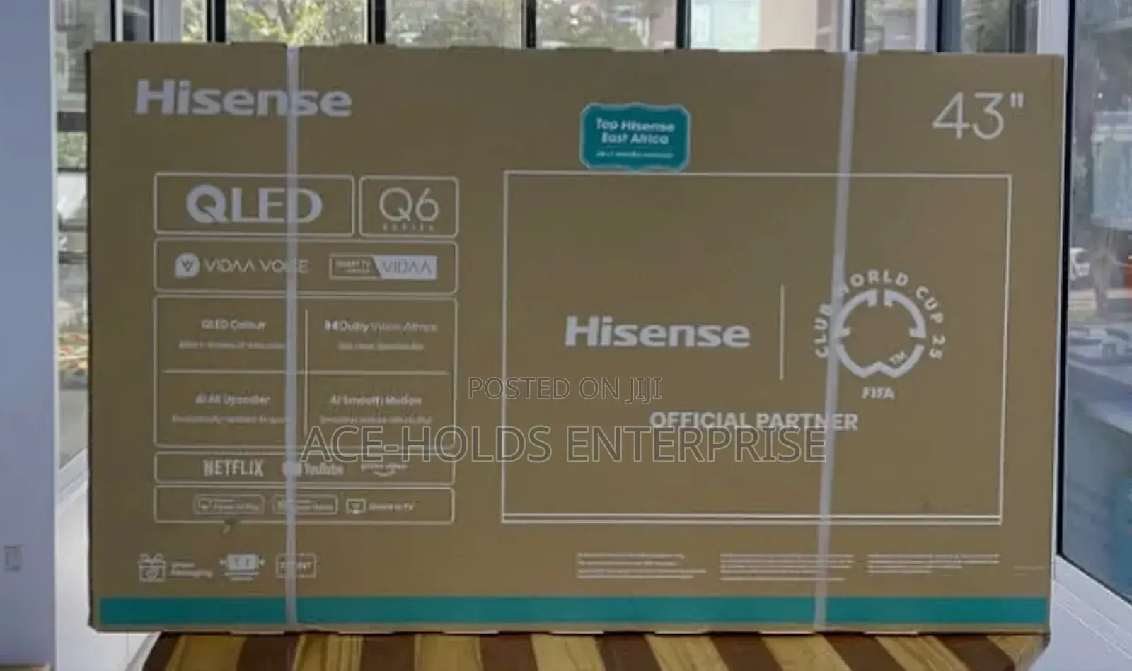  Qled Series - Hisense 43" Smart Vidaa (43q6qken) Bt Connectivity