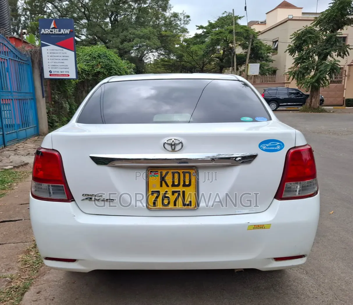 Toyota Axio 2014 White