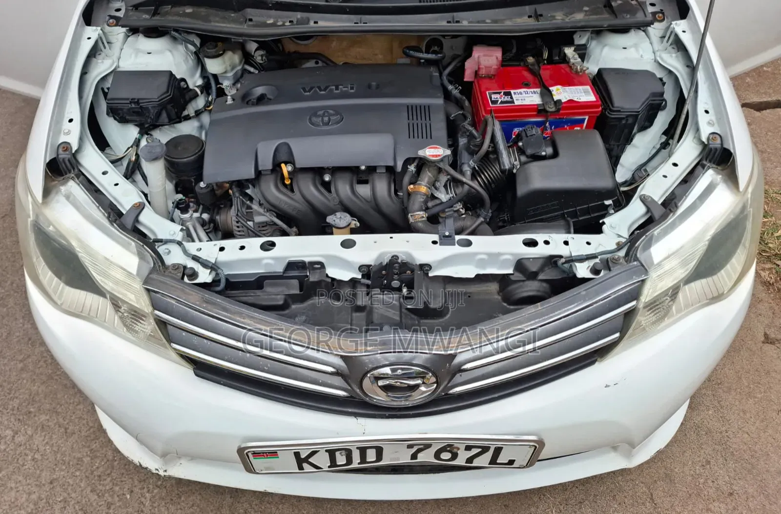 Toyota Axio 2014 White