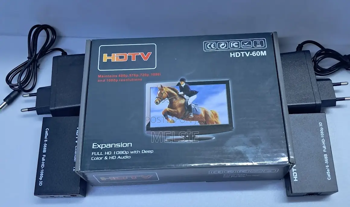 Hdmi Signal Extender 60m Over Cat6 With Tx Rx
