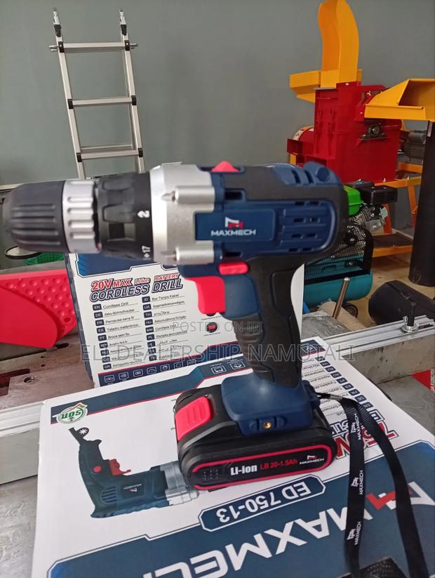 Maxmech Electric Cordless Drill – Dual Battery Power Tool Set