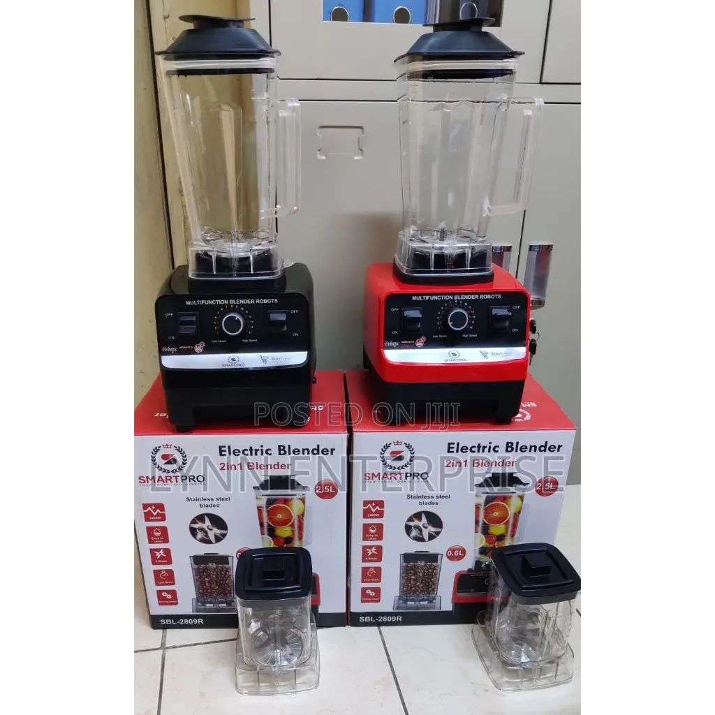 *Smartpro Commercial Blender 2in1 With 2.5l Jug