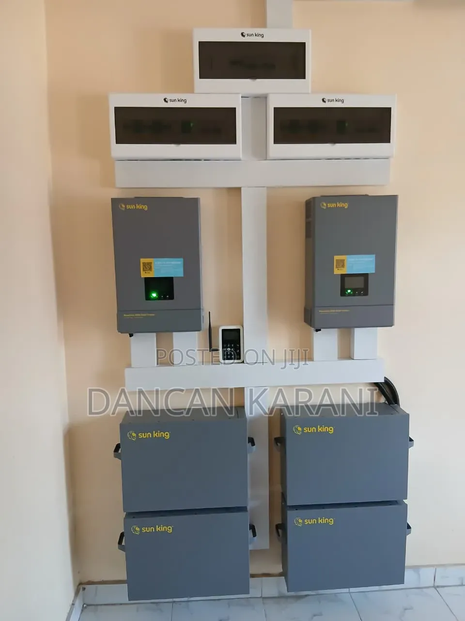 Sunkinghybrid Solar Inverter+450watts Panel