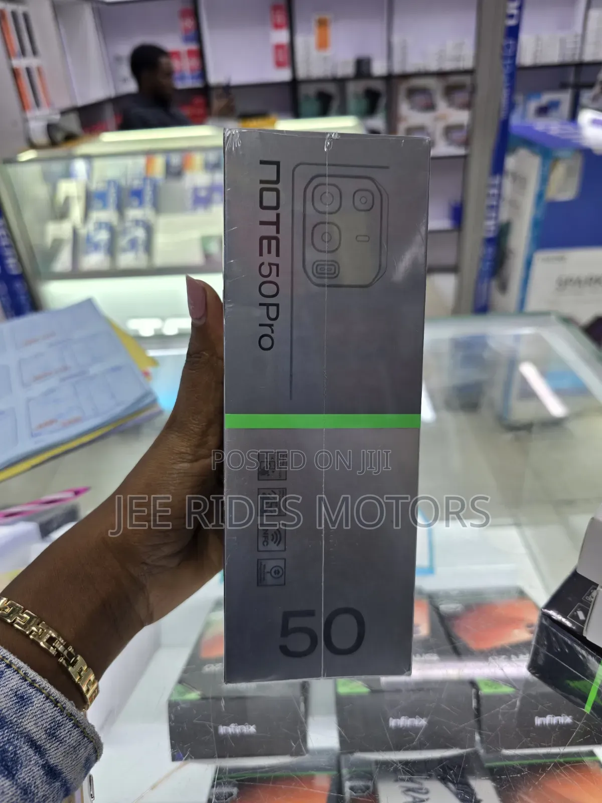 New Infinix Note 50 Pro 256 GB Black