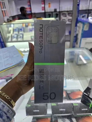 New Infinix Note 50 Pro 256 GB Black