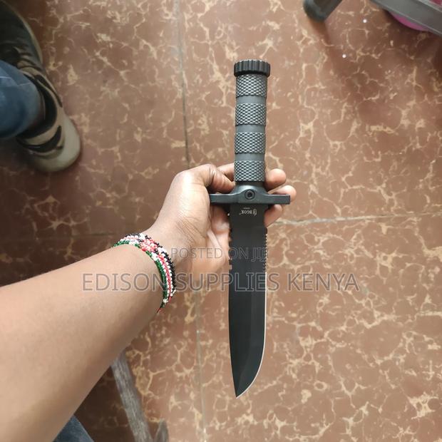 Professional Tactical Survival Knife, Outdoor Camping Kit, - thumbnail 4
