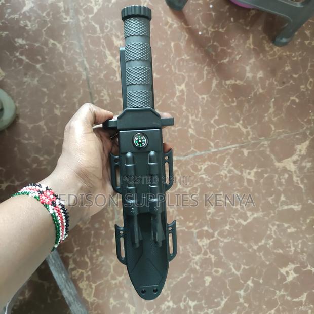 Professional Tactical Survival Knife, Outdoor Camping Kit, - thumbnail 6
