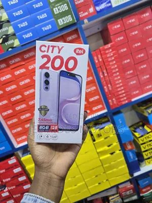 New Itel City 200 128 GB Black