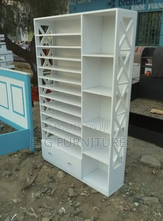 White Shoe Rack