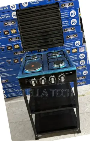 Electromate 3+1 Standing Cooker With Shelves