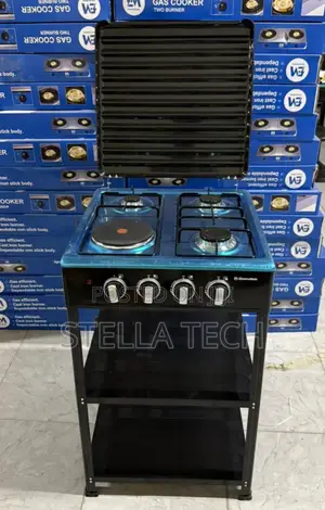 Electromate 3+1 Standing Cooker With Shelves